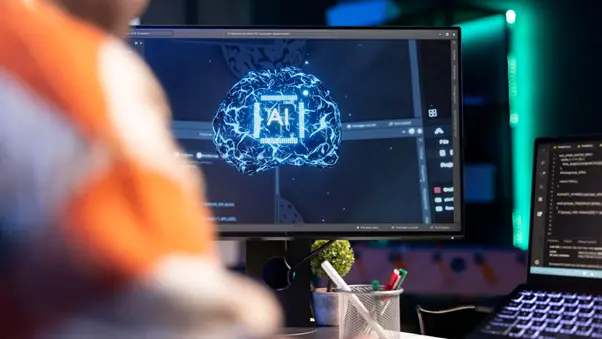 An AI search interface summarizing brand data, demonstrating how All in Motion optimizes content for AI-mediated discovery and frictionless user experiences.