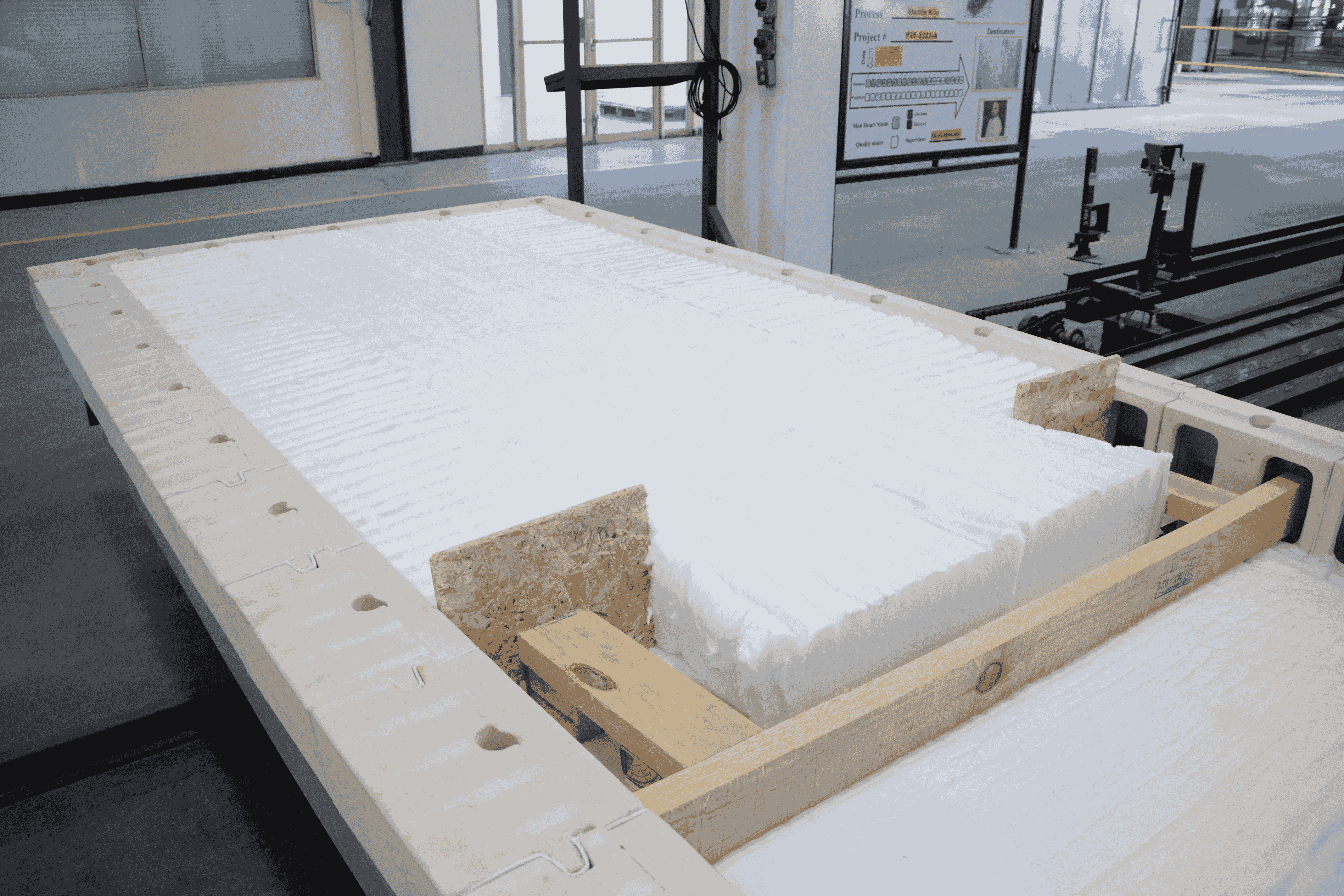 new kiln car design