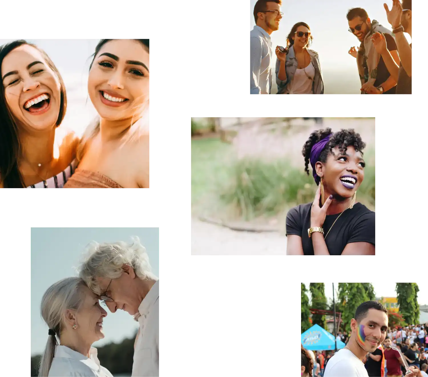 A smiling woman looking relaxed and happy, representing the success of Haven's migraine relief treatment