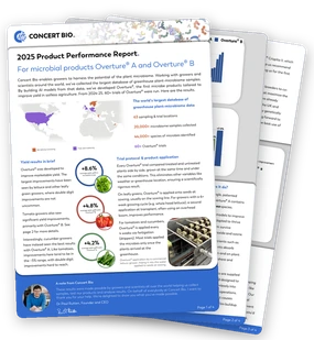 Pages of the Overture® performance report
