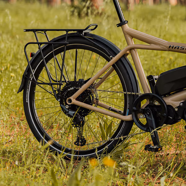 Shimano Deore 11 Gang Schaltung am Pino E CARGO Tandem von Hase Bikes