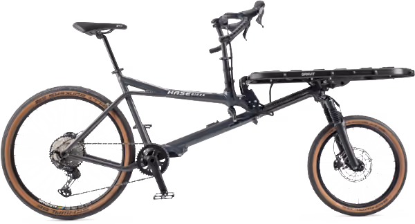 Gravit DUST Cargo Gravel Bike Hase Bikes 