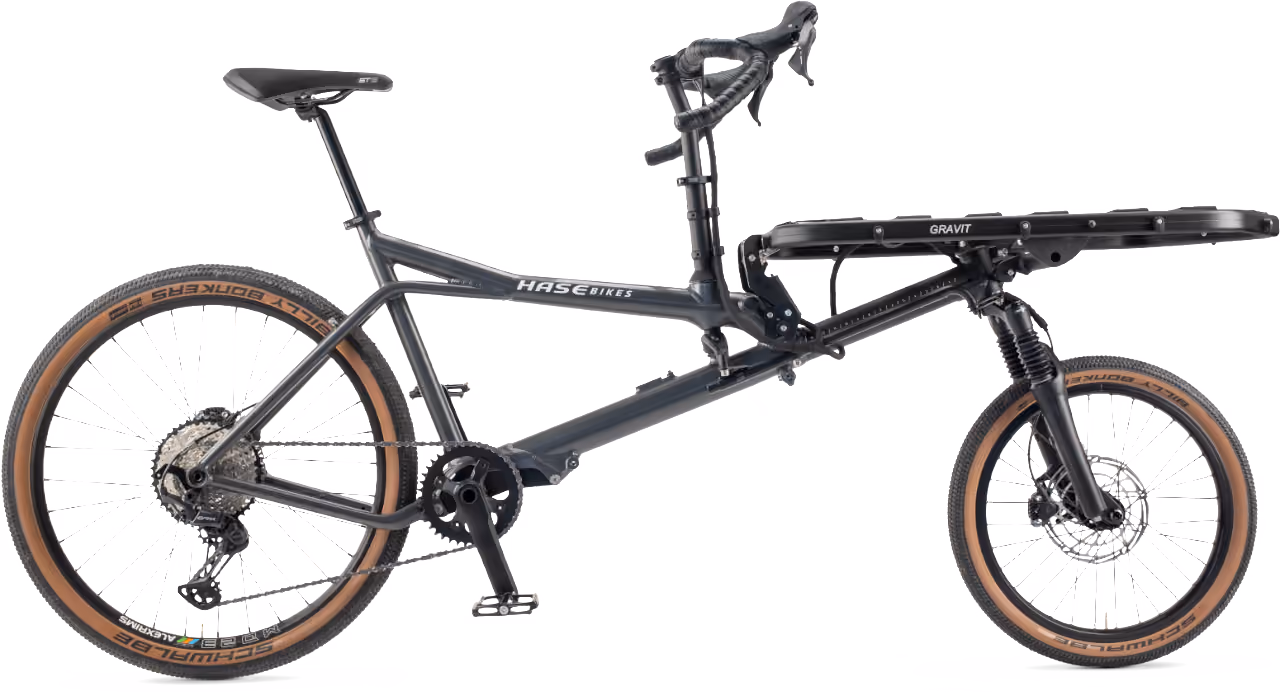 Gravit DUST Cargo Gravel Bike Hase Bikes 