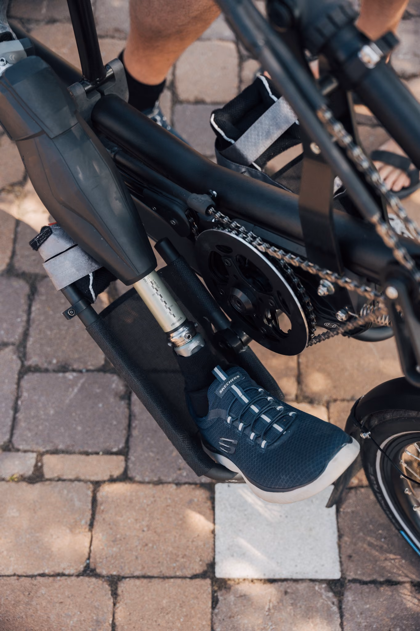 Kettwiesel ONE Handbike Beinablage