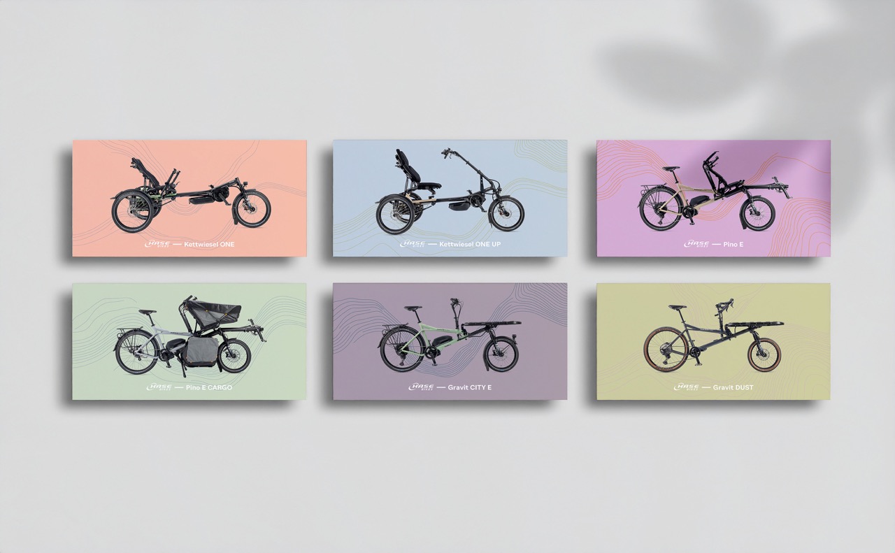 Hase Bikes Modellpostkarten