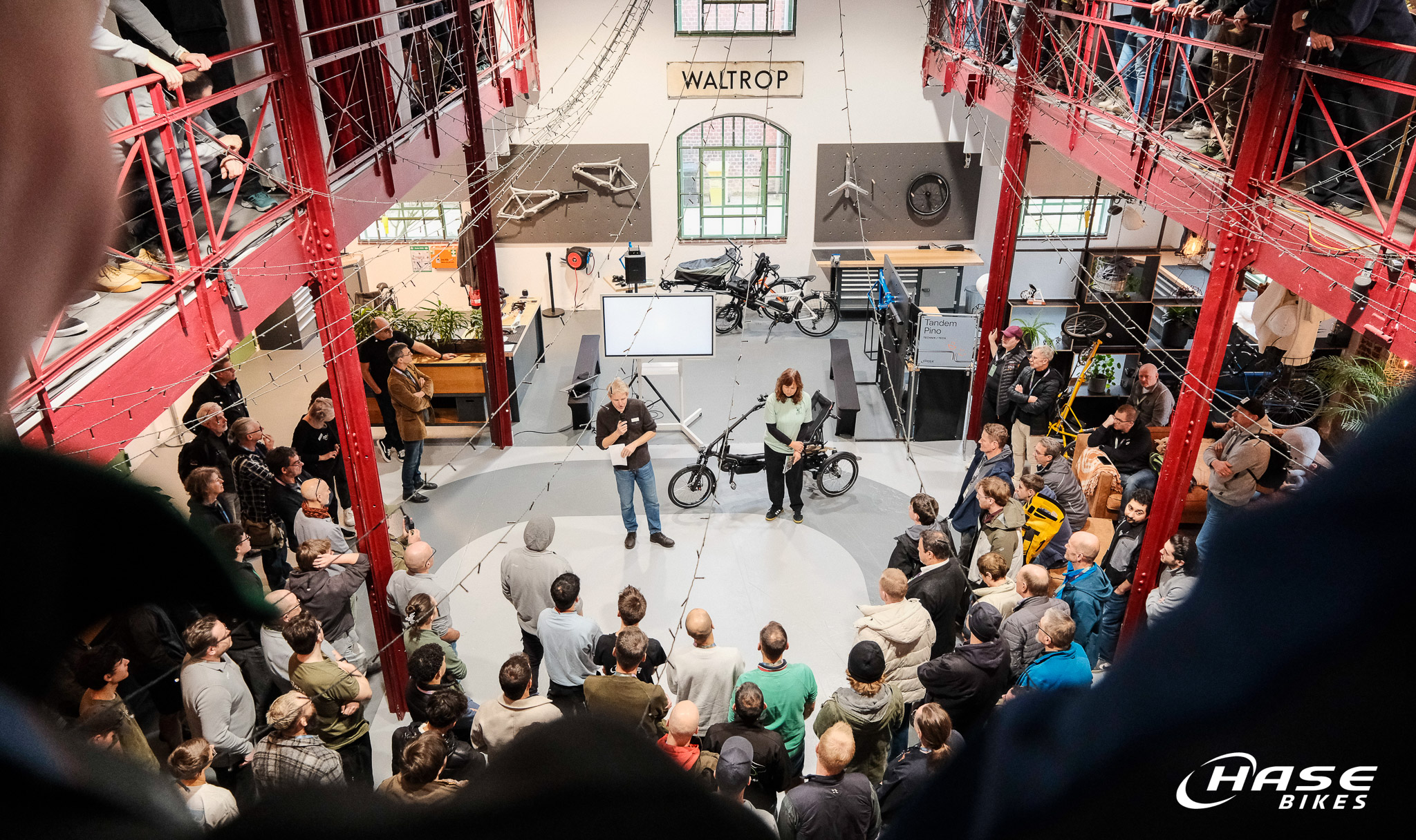 Praxisworkshop bei Hase Bikes in Waltrop 