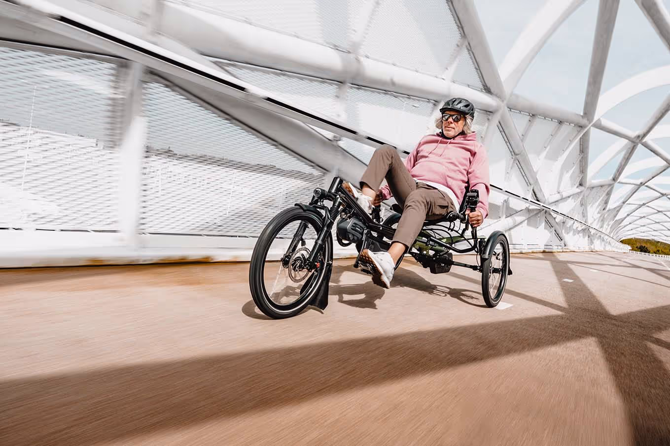 Kettwiesel ONE von Hase Bikes Liegerad Liege-Dreirad E-Dreirad für Erwachsene