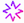 Purple stylized snowflake icon with a modern, symmetrical design on a white background.