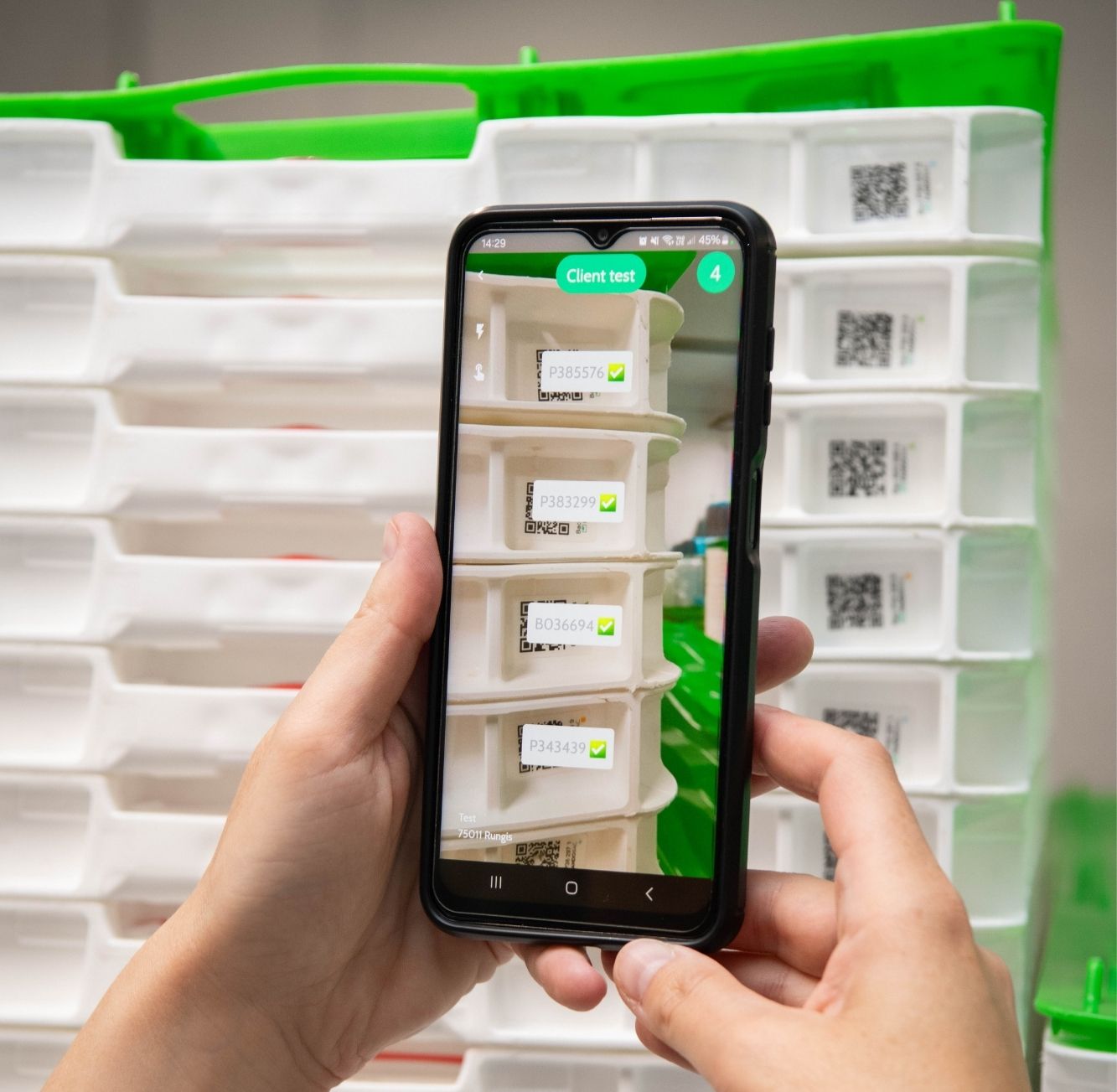 La solution de traçabilité des contenants réutilisables de Pandobac 