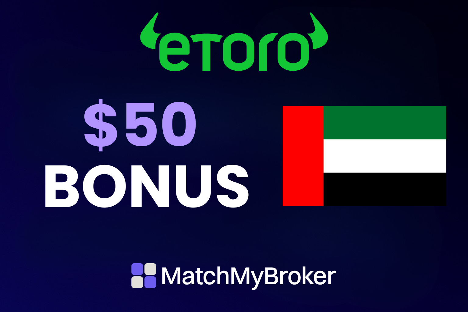 eToro Welcome Bonus (UAE only): Get $50 in Free Stocks