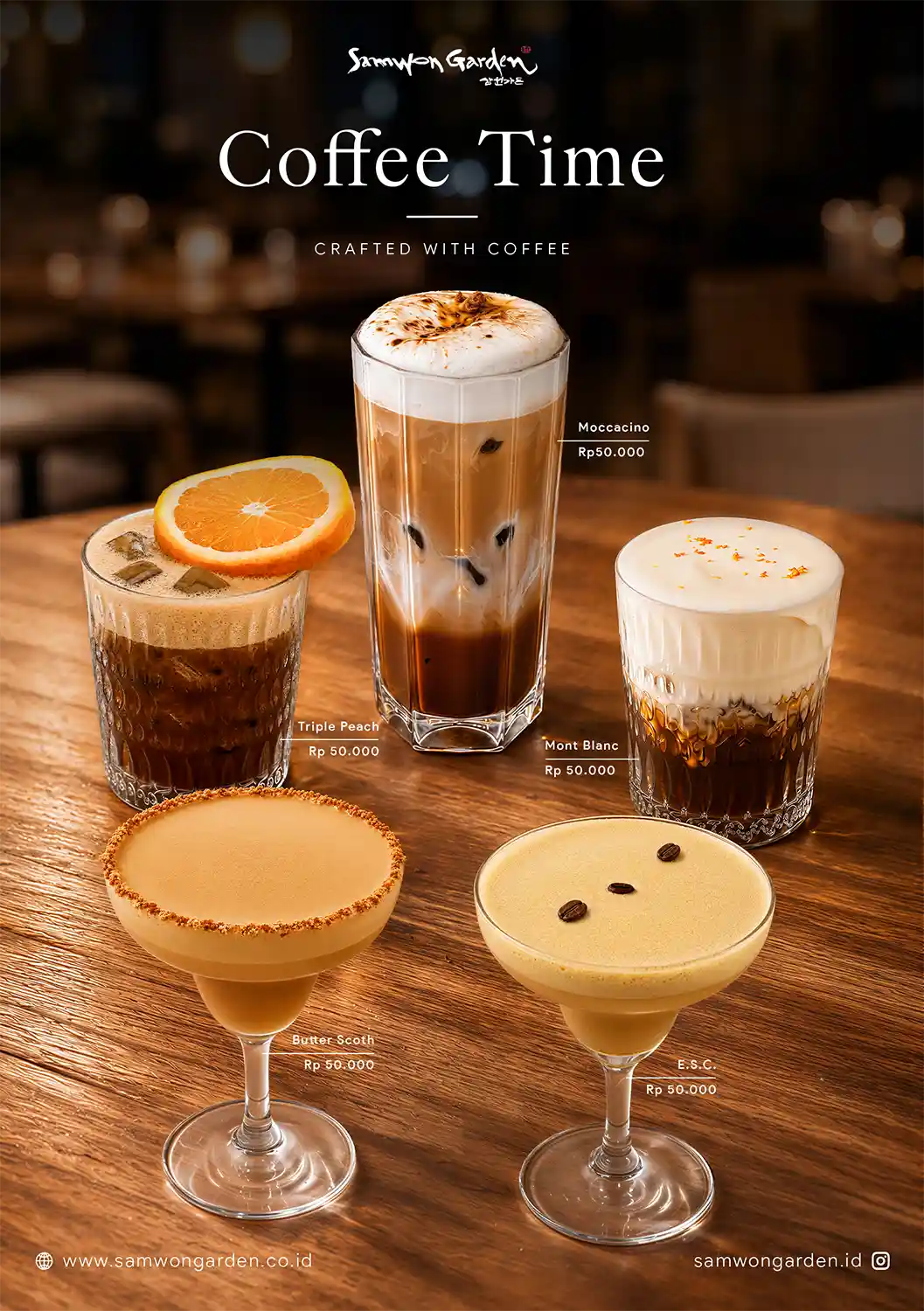 new coffee menu
korean coffee jakarta
coffee time
