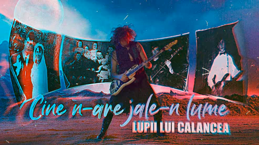 Image or cover of the music album of the group "Lupii lui Calancea" (client of Line Production)