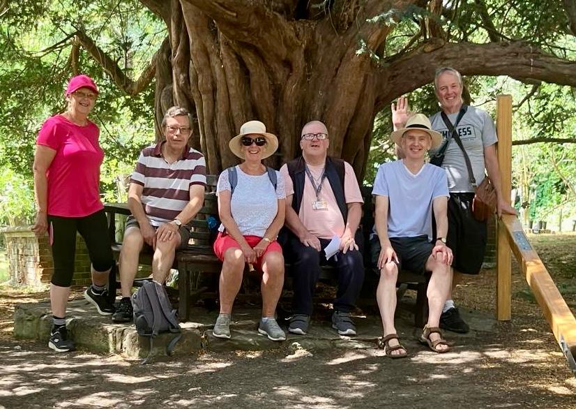 Prayerwalk round local churches