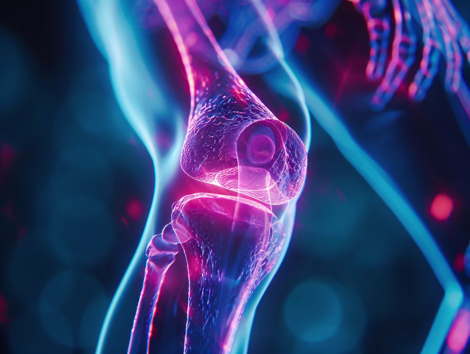 X-ray showing bone cancer