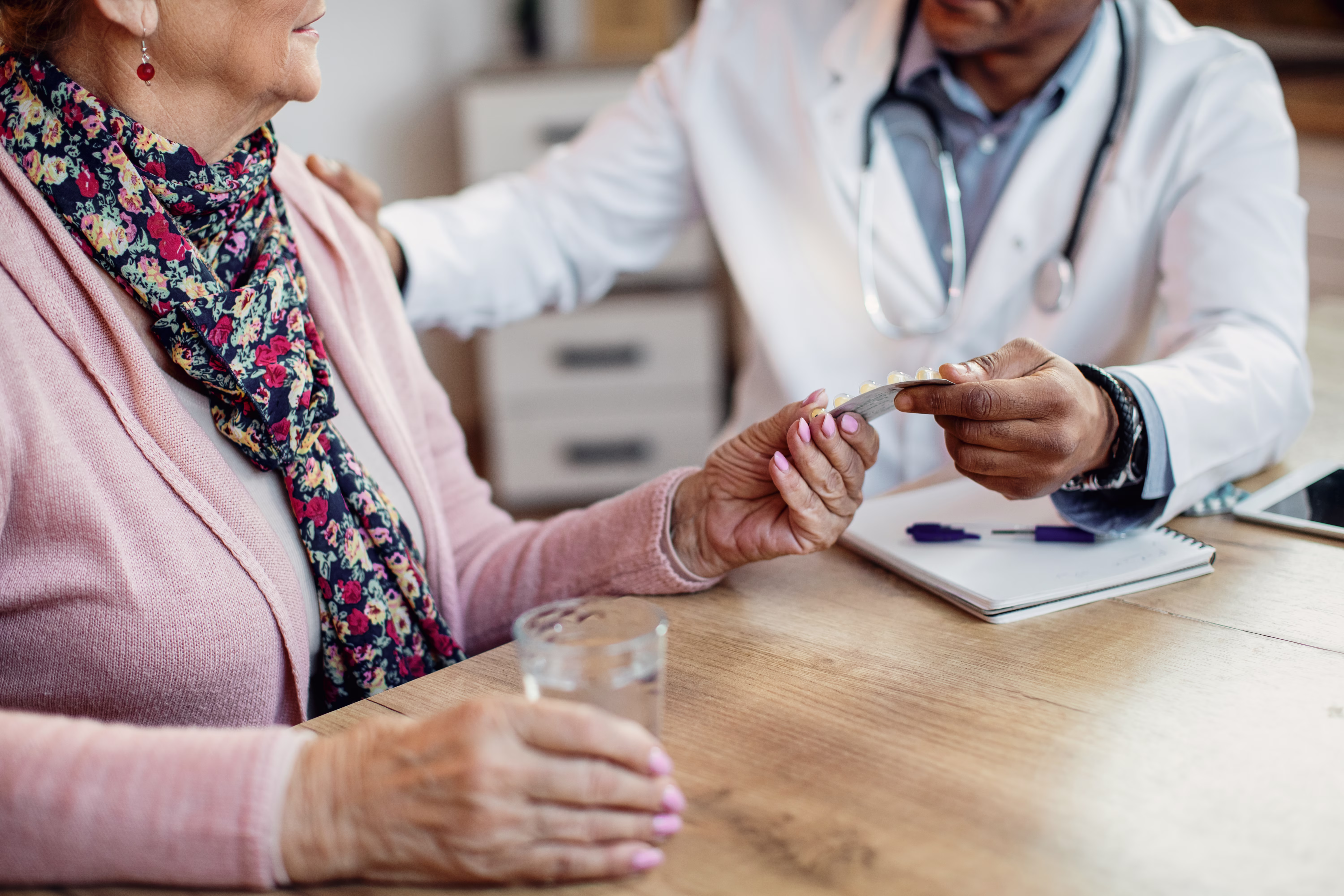 Patient having a same-day consultation