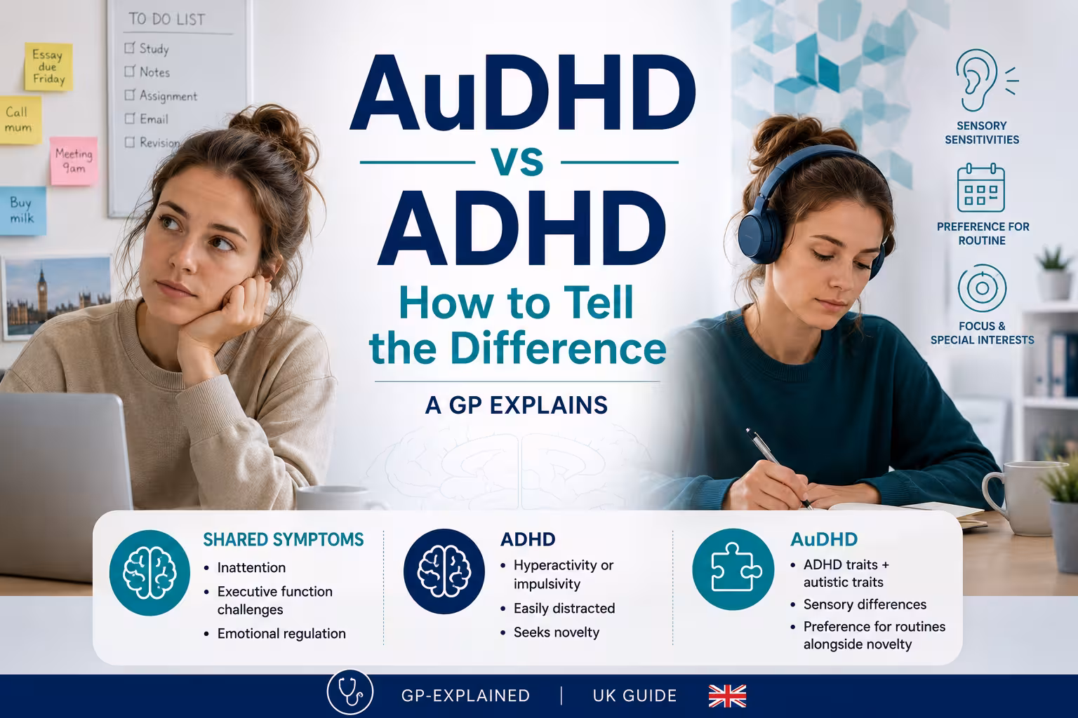 AUDHD vs ADHD