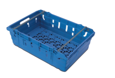 Bac ajouré avec barres, empilable et emboîtable
Dimensions : 60x40x20cm (disponible également en hauteur 11, 17, 25 et 36 cm)
Poids : 1,6kg
Capacité : 18 kg / 35L
Matériau : PP
