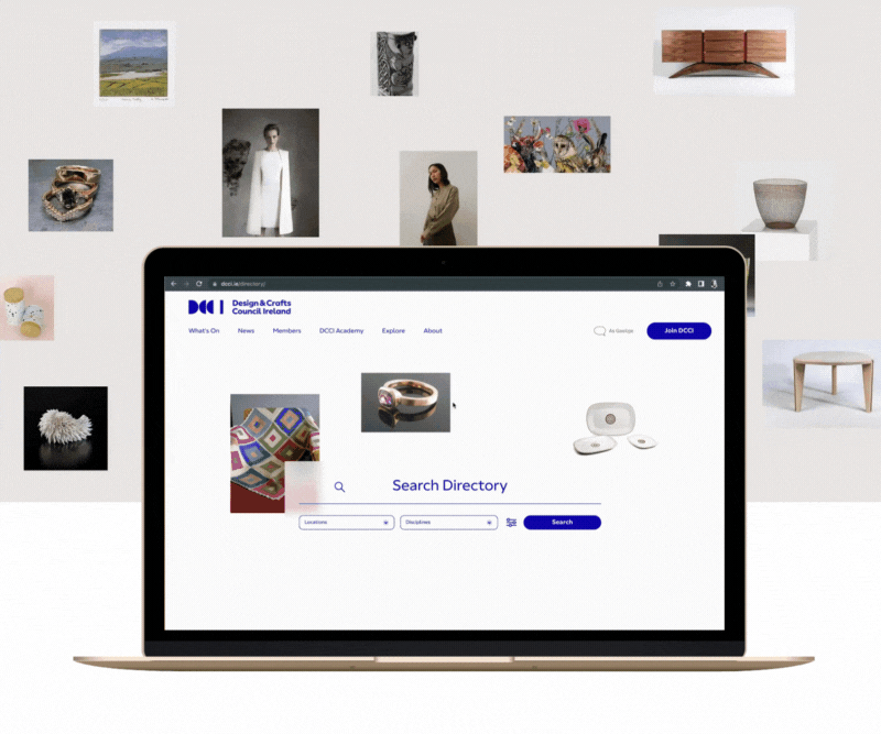 Design & Crafts Council Ireland Website