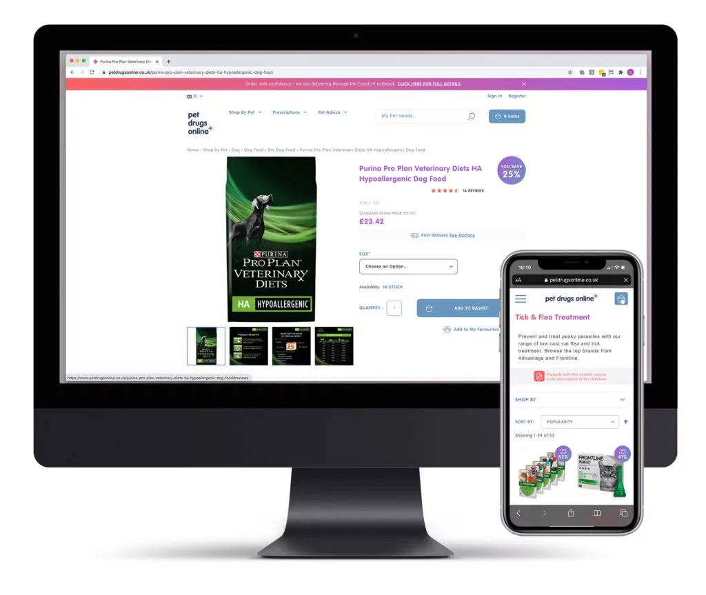 Pet Drugs Online Replatform