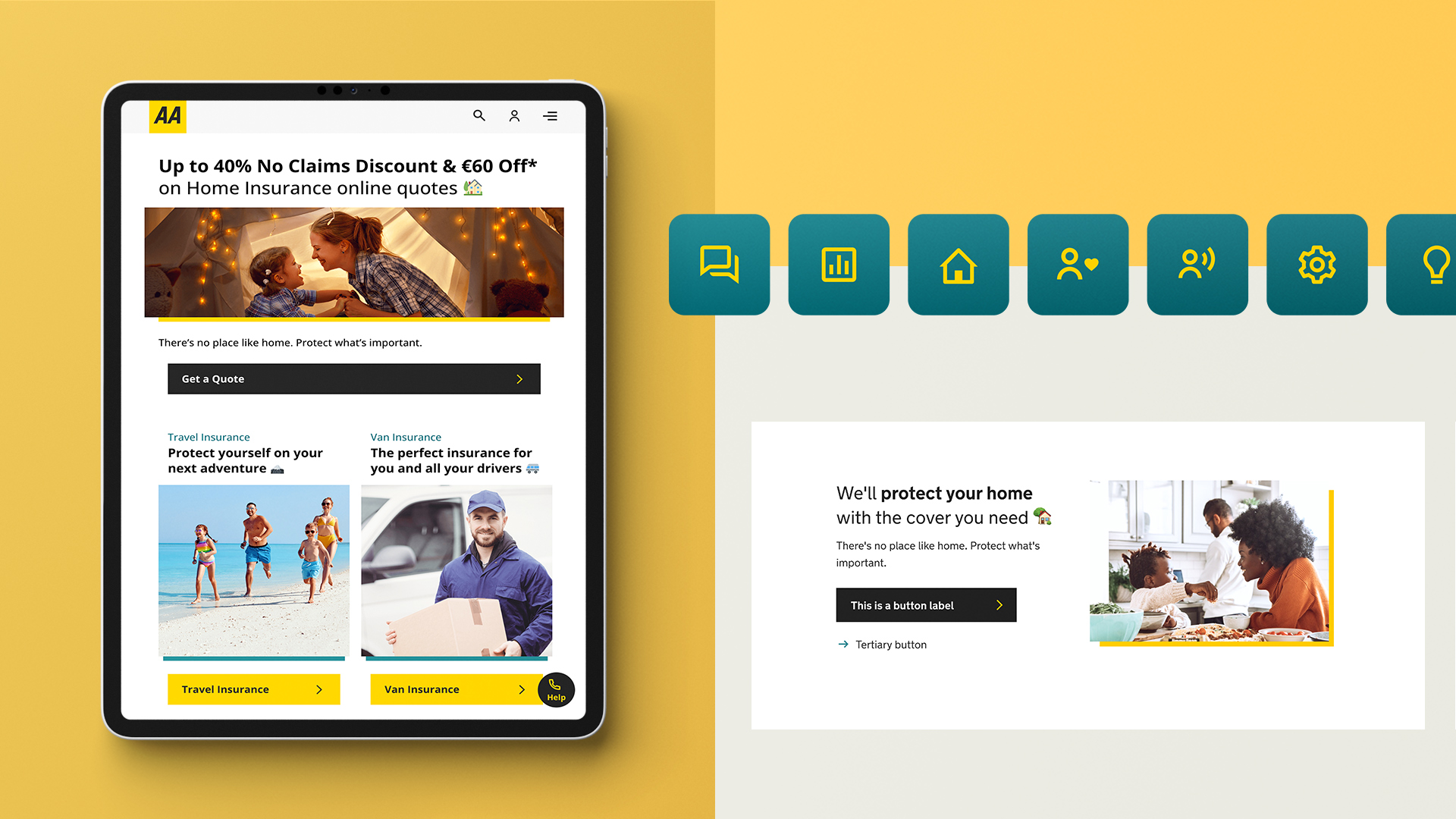 AA Insurance Website