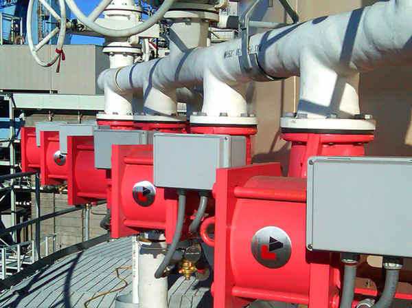 Red Valve Pinch Valves