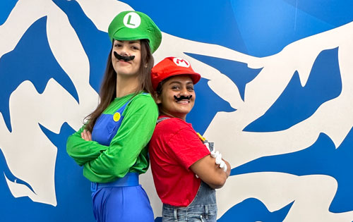 Summit halloween mario and luigi