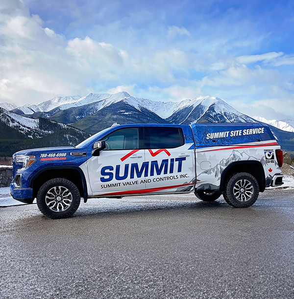 Summit service truck