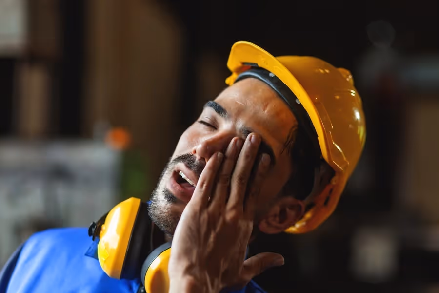 Missing Eye & Face Protection