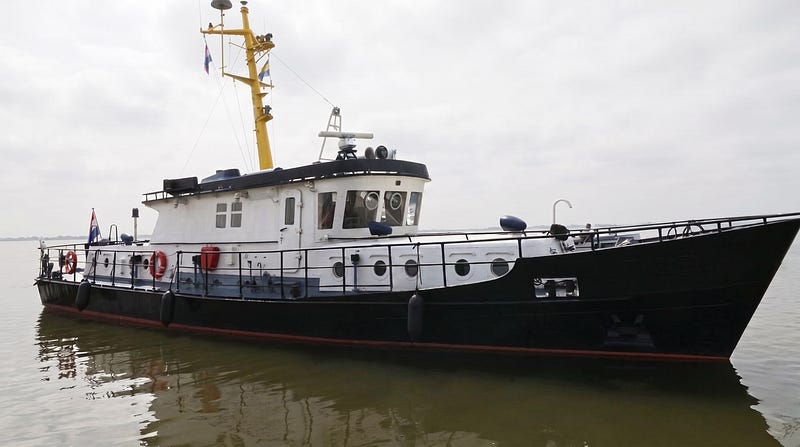 Twelen: The Ex-Government Sounding Vessel Turned Explorer Yacht Now Asking €149,500