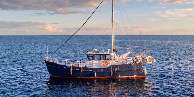 The Northwest Passage Was Next. Now She Is for Sale: 7,000 NM Range Diesel Duck 462 Peking at $350,000