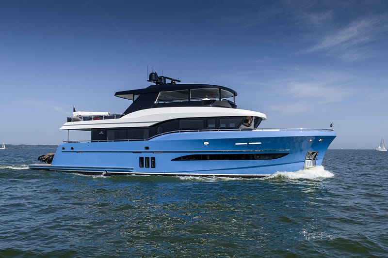 Steeler Yachts Unveils the Ocean Explorer 85: A New Benchmark in Steel Trawler Yacht Excellence