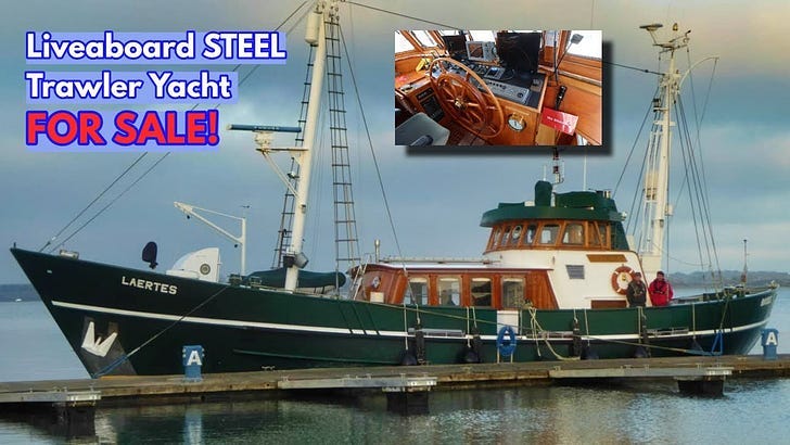 For Sale: Laertes, a Classic Dutch Trawler (€345,000) – An Exclusive Interview with Her Owner