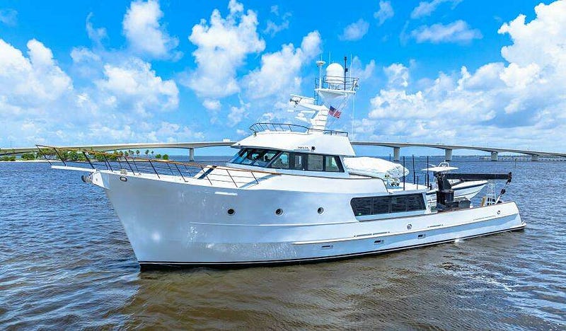 Own the Ultimate Adventure Machine: 1991 Freeport 110' Expedition Yacht "MELIA" for $1,995,000