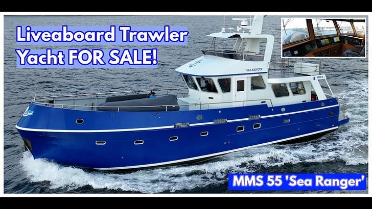 Exploring the MMS 55 ‘Sea Ranger’: A Steel-Built Adventure Yacht