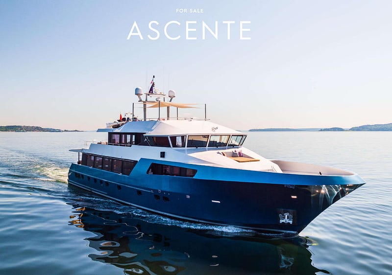 Introducing M/Y 'Ascente'