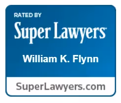William K Flynn is rated by Super Lawyers. 