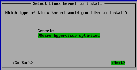Photon OS Installationswizard