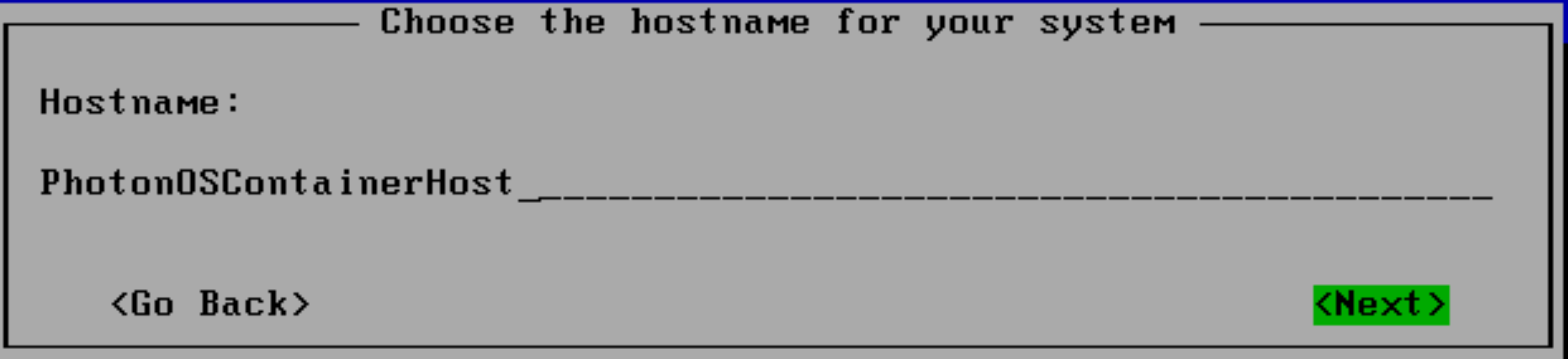 Konfigurieren Sie den Hostname des Systems