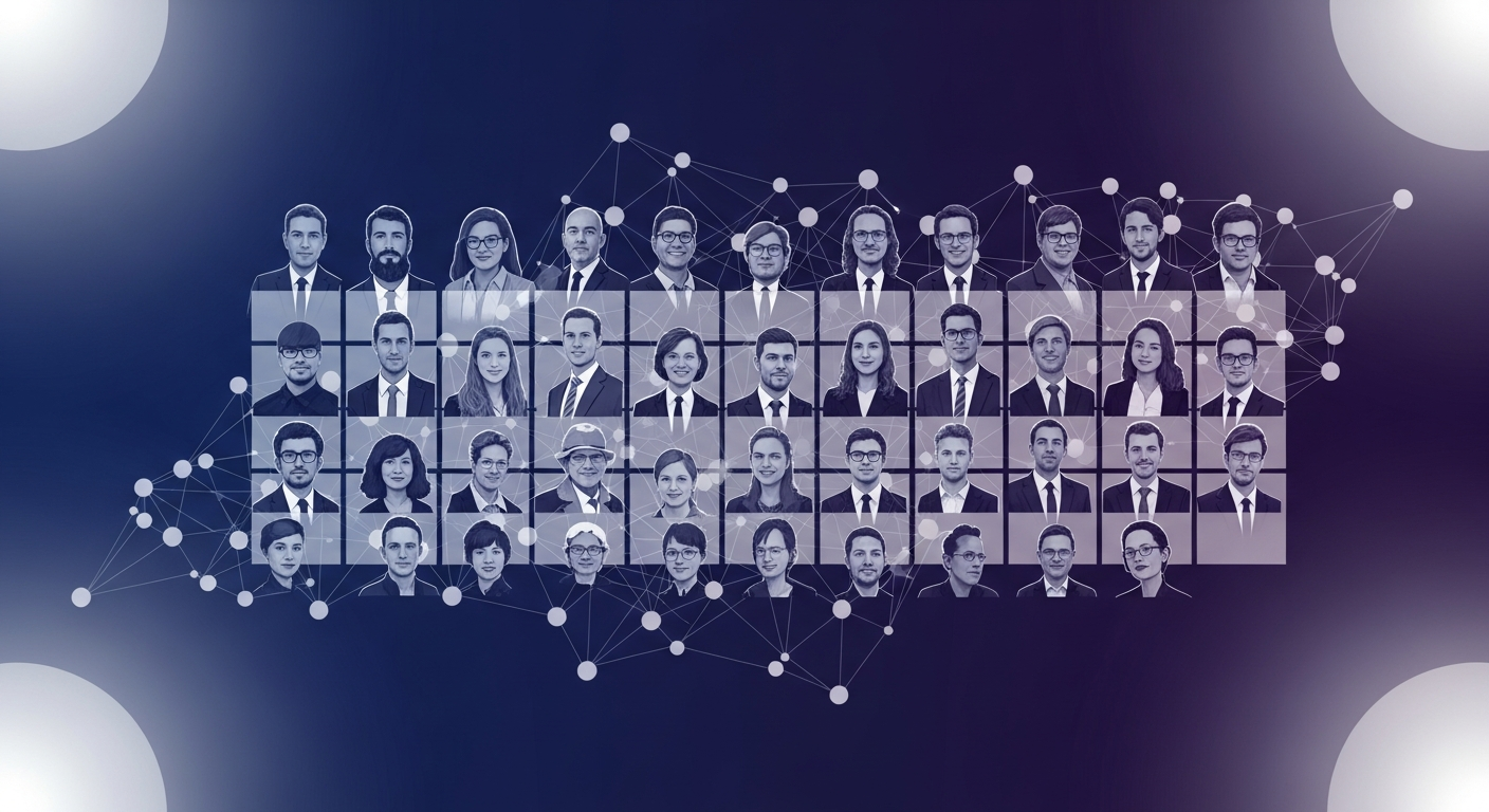 A red, orange and blue "S" - Salespeak Images