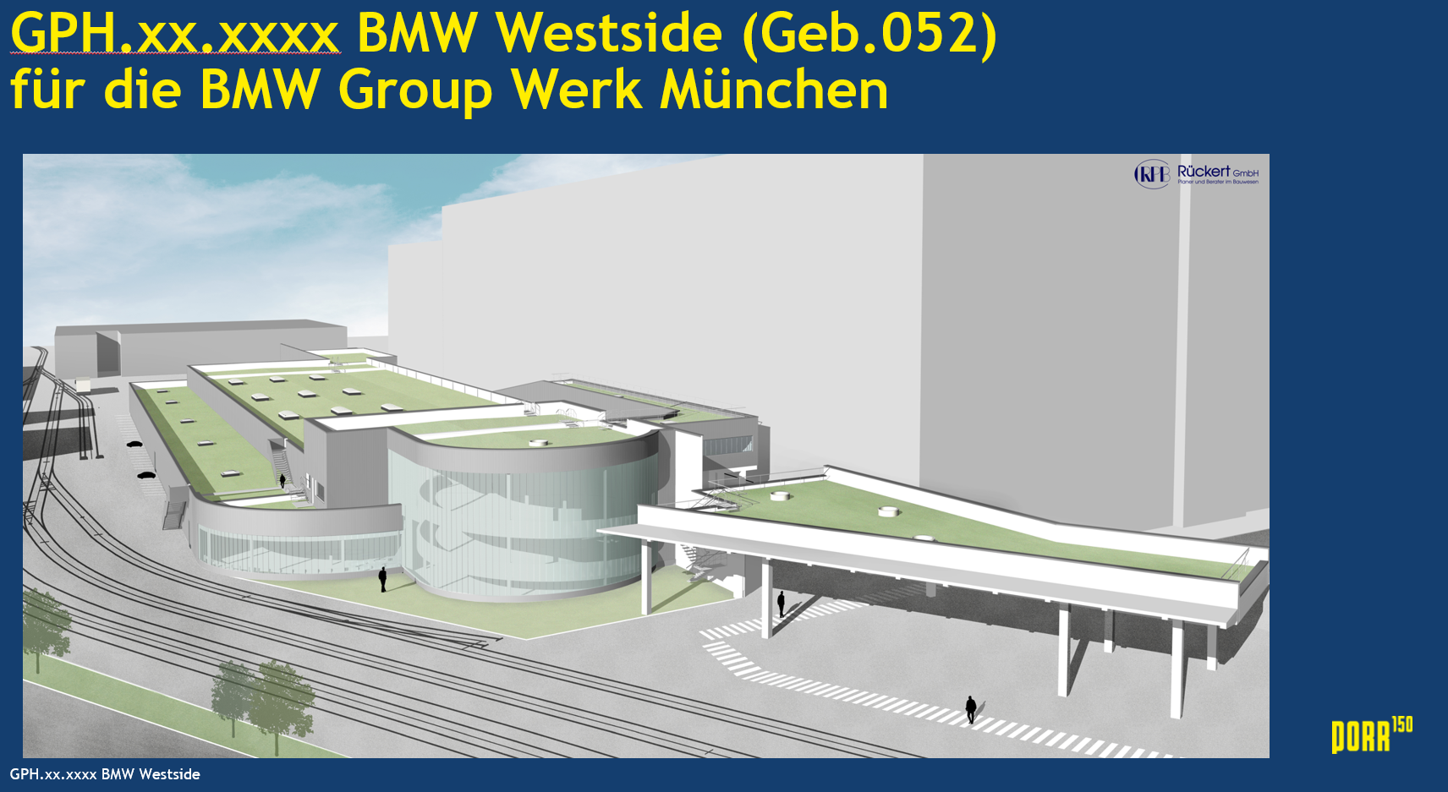BMW-Werk Dachtragschalen