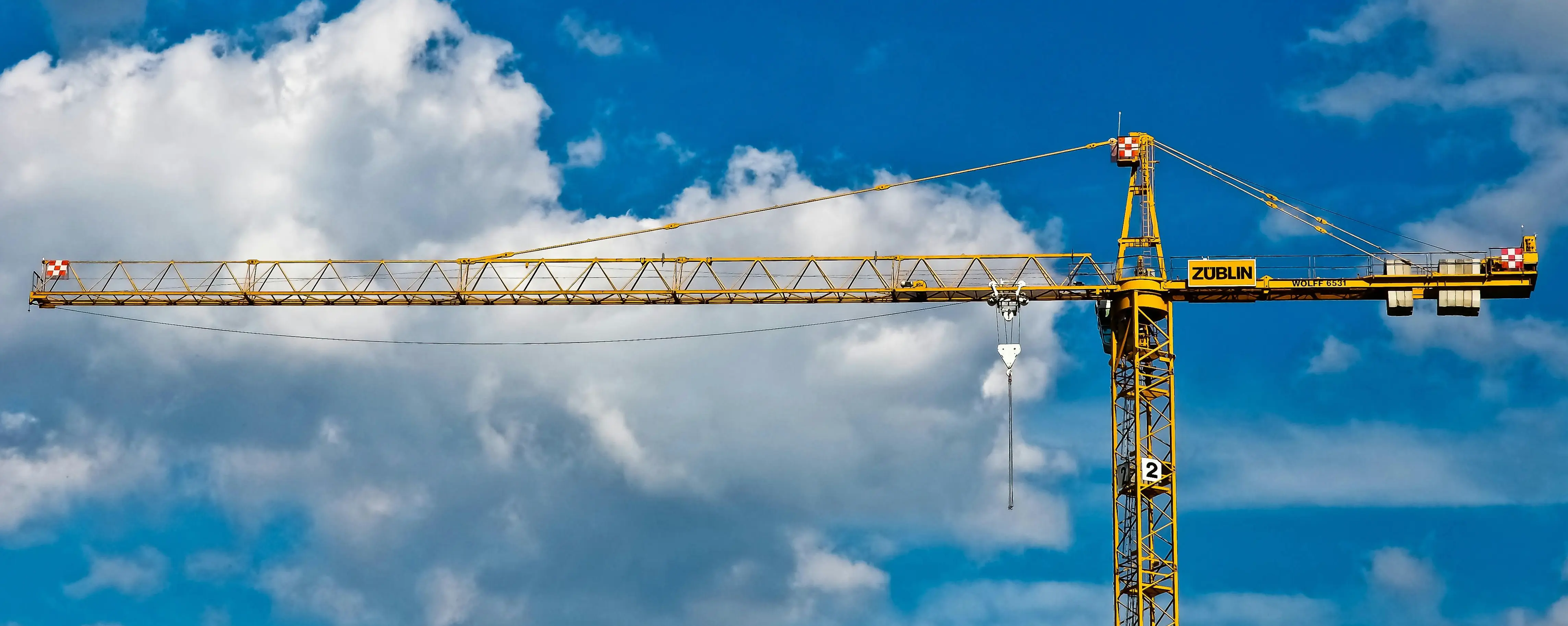 Bild vom Baukran eines GUs