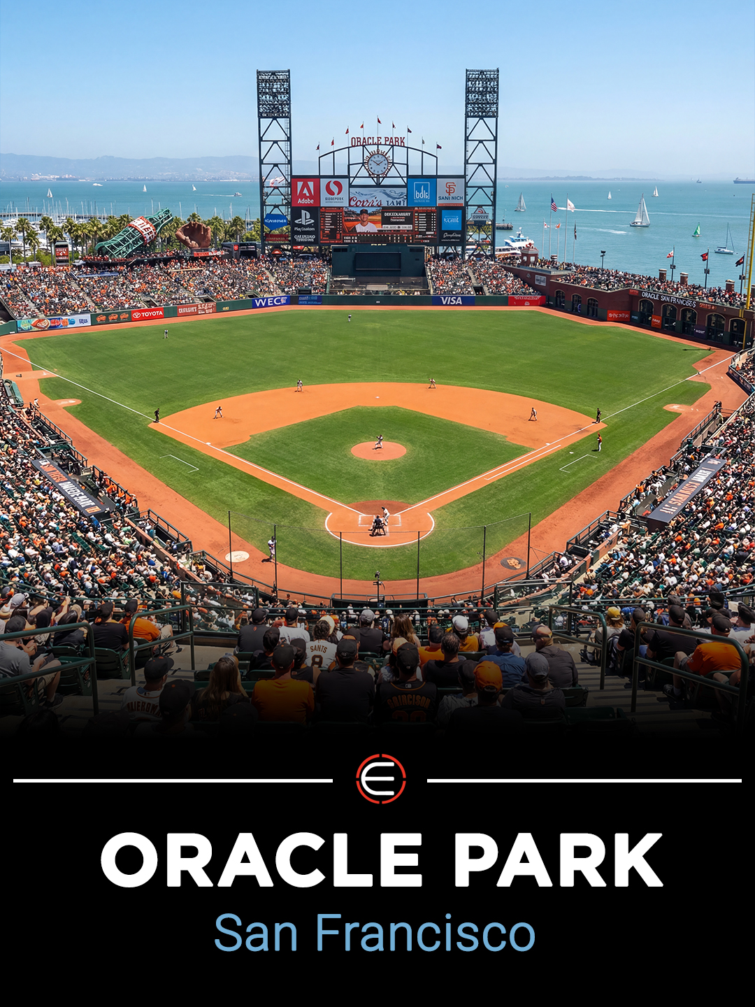 Oracle Park in San Francisco overlooking the bay one of the most scenic MLB ballparks fans must visit