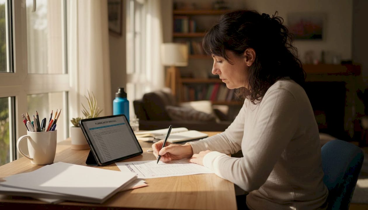 Persona analizando los pros y contras de invertir en staking