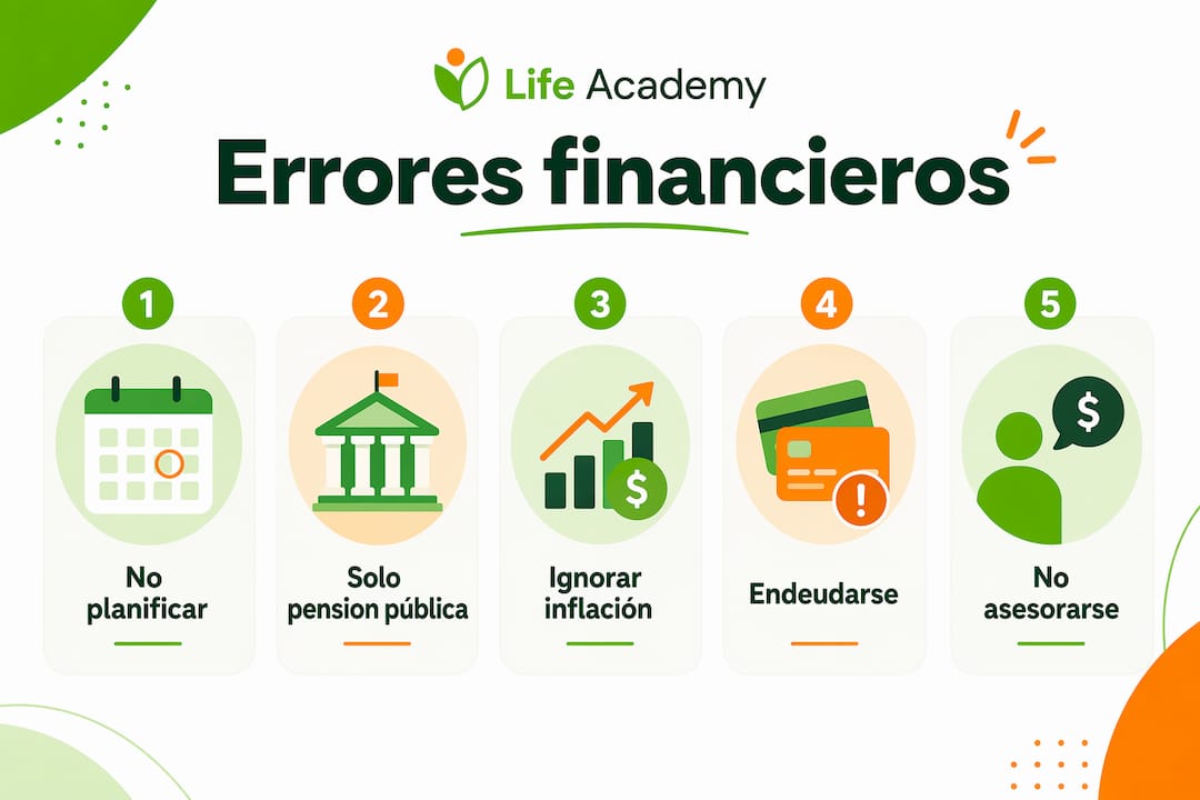 Infografía: claves para no cometer errores con tus finanzas