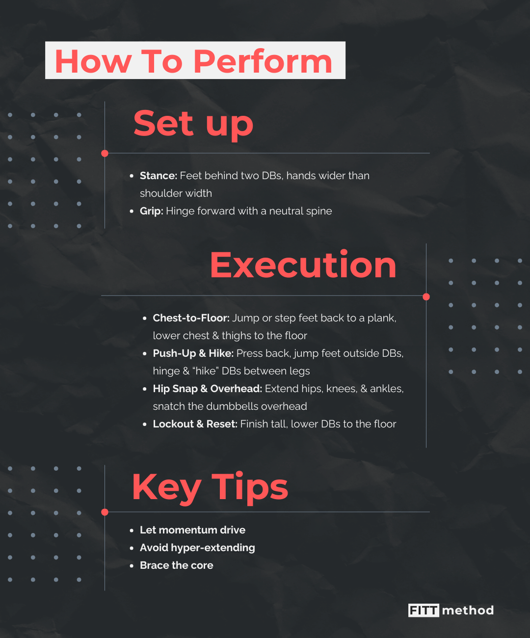 How to perform devil's press