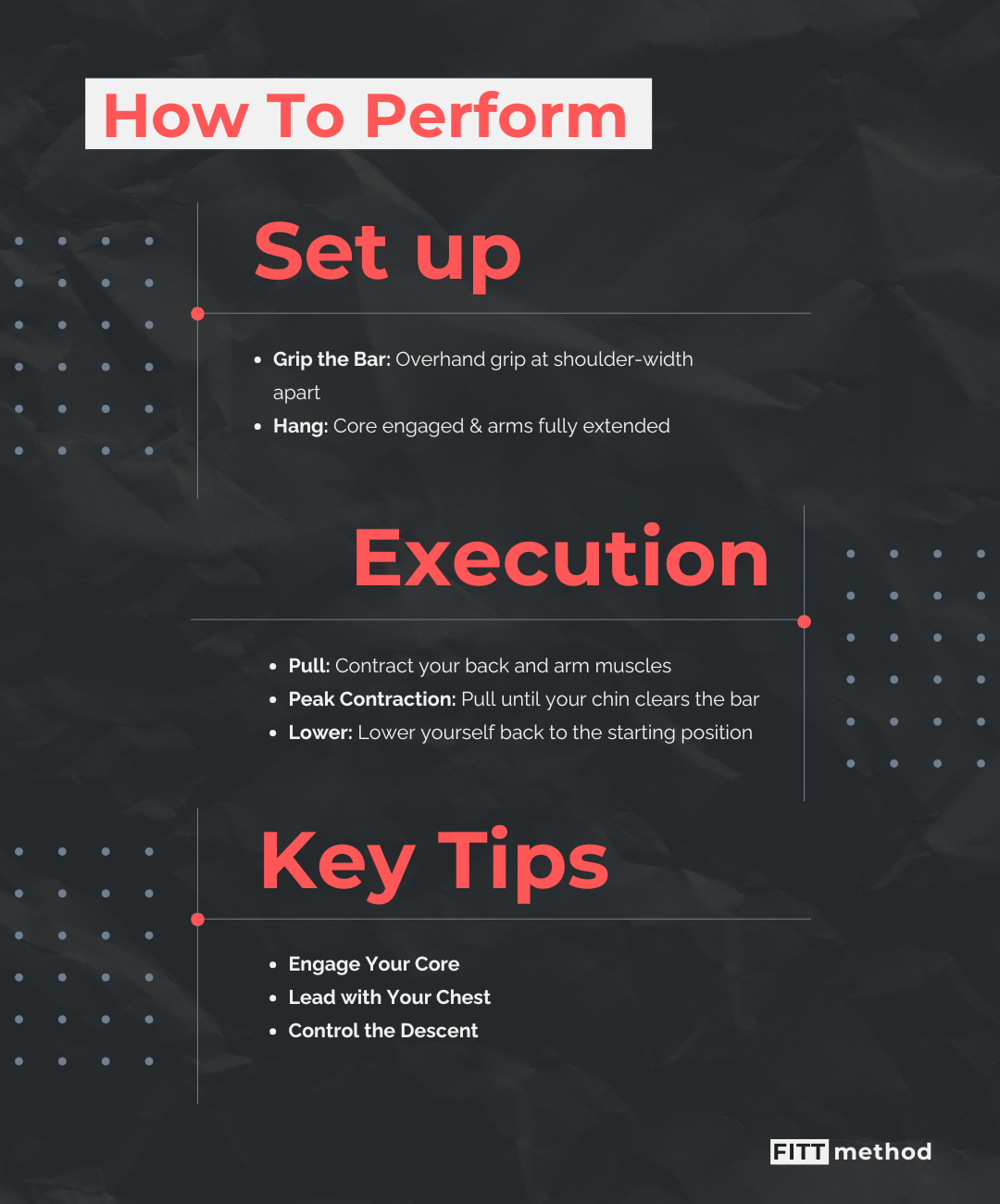 How to properly perform pull-ups