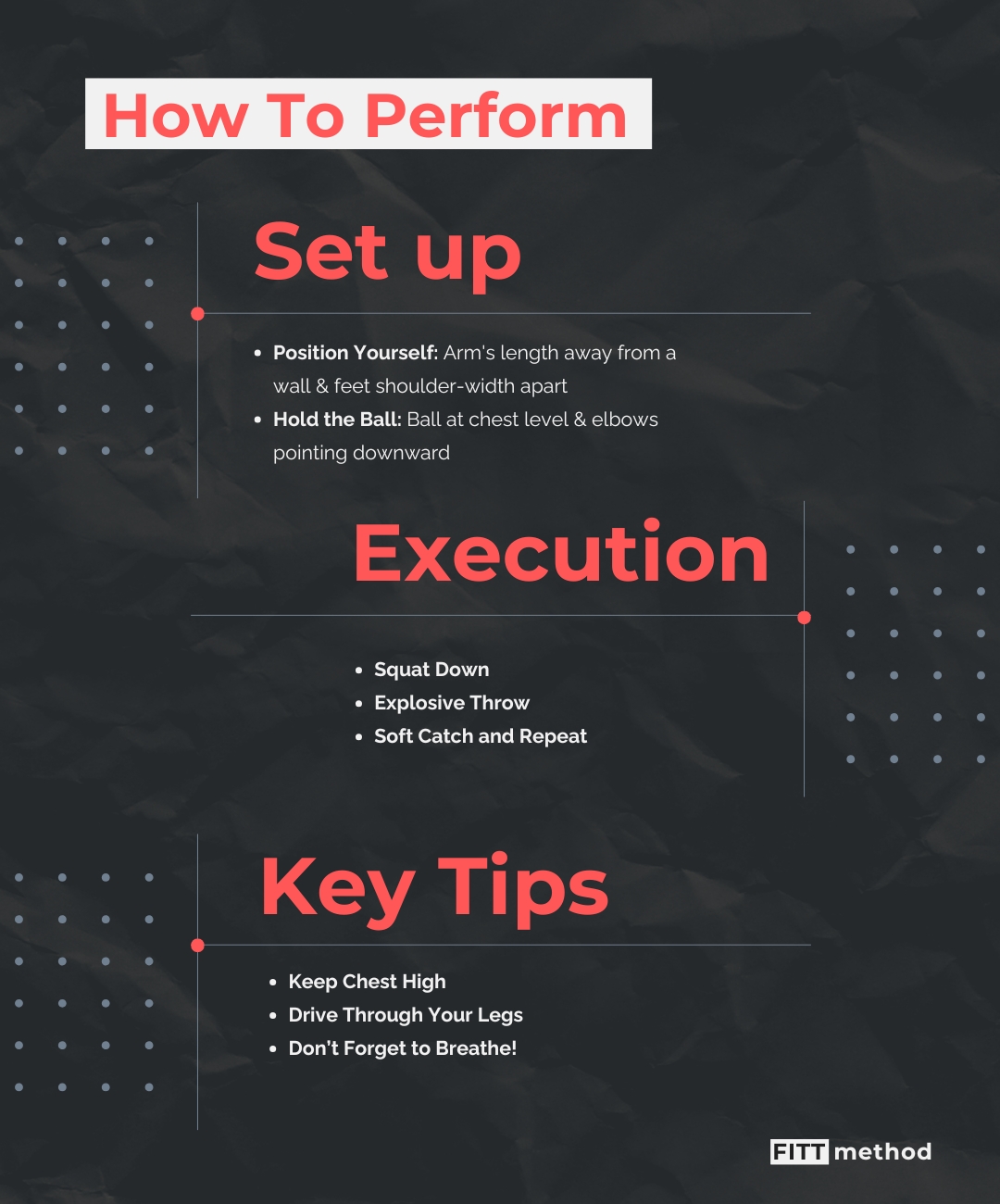 How to perform wall balls