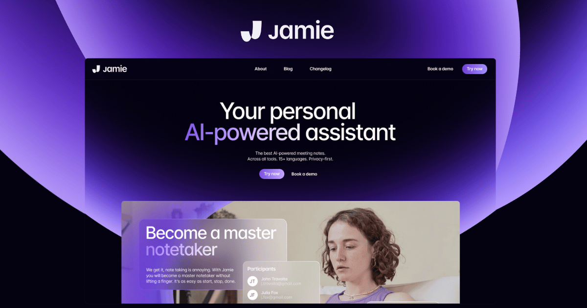 jamie your ai powered personal assistant for meetings