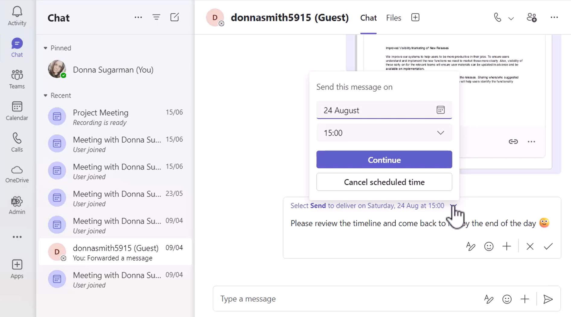 Scheduling Channel Messages in Microsoft Teams | Zoom vs Google Meet vs Teams