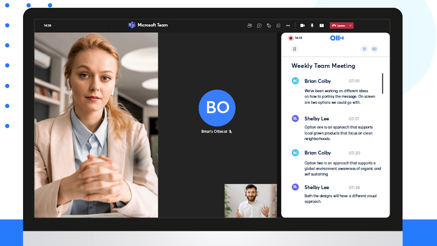 Otter.ai's meeting bot joins your meetings | Jamie ai vs otter for agencies
